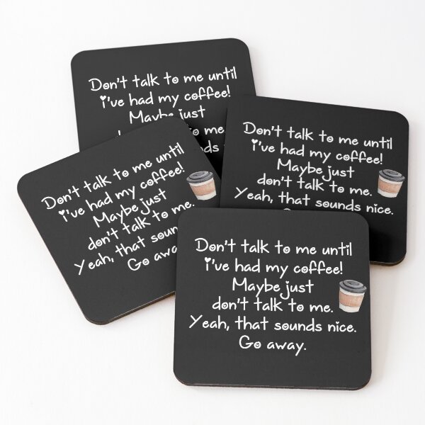Item preview, Don’t talk to me until I’ve had my coffee designed and sold by Cuttintees.