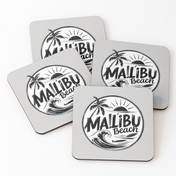 Item preview, Minimal Malibu Beach Design by PamLeeDesign designed and sold by PamLeeDesign.