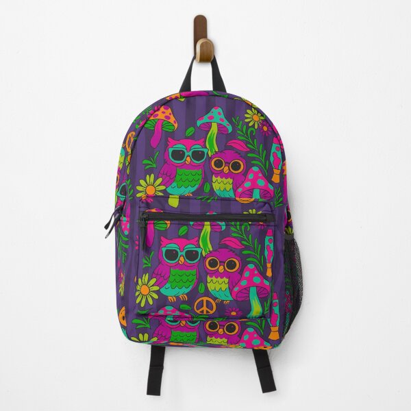 Item preview, Psychedelic Owls in the Mushroom Jungle designed and sold by Studio Pico.
