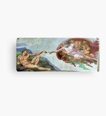 creation of adam Metal Print