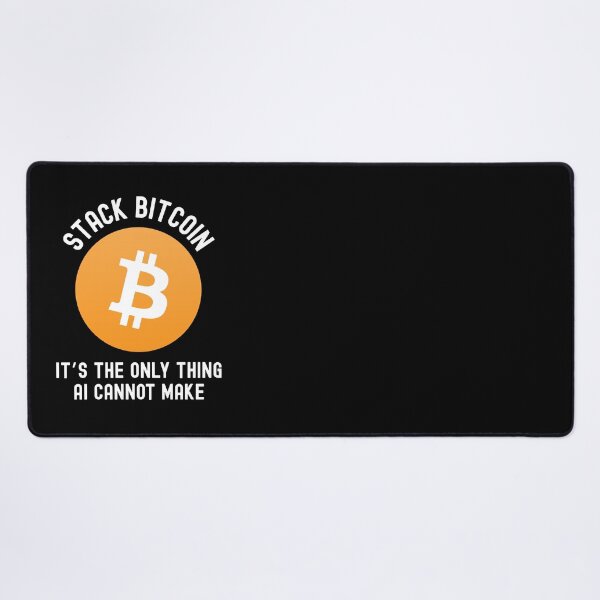 Item preview, Bitcoin Quote - Stack Bitcoin. It's The Only Thing AI Cannot Generate designed and sold by AImazeD.