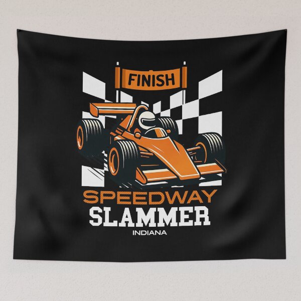 Item preview, Speedway Slammer designed and sold by Belarte.shop.
