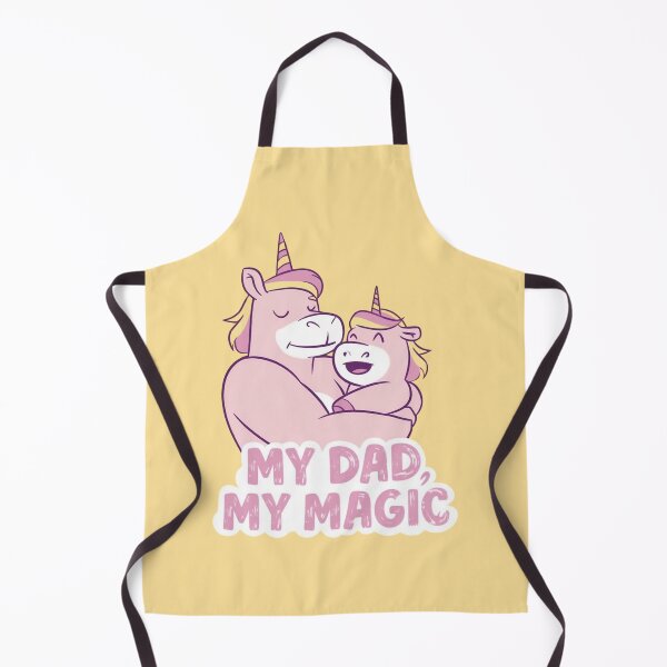 Aperçu de l'œuvre Mon papa, ma licorne magique mignonne pour la fête des pères créée et vendue par AristoDesigner.