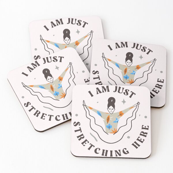 Item preview, I Am Just Streching Here designed and sold by Anna Wojda.