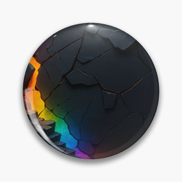 Item preview, Rainbow Fracture designed and sold by Kaleidoscope Print.