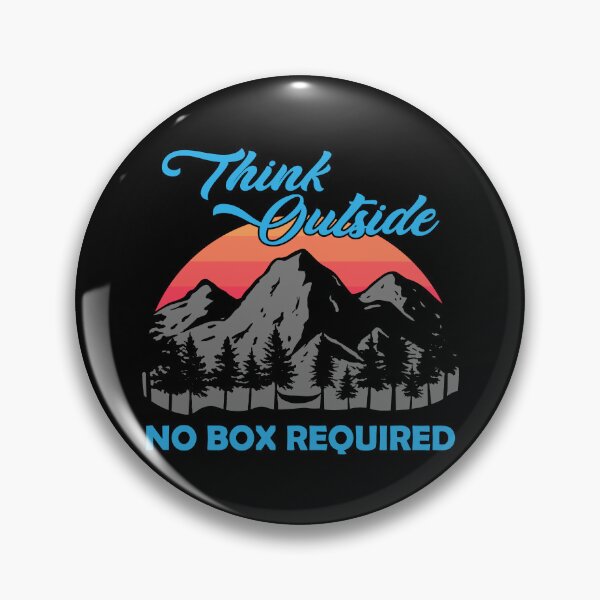 Item preview, Think outside - no box required hiking fan design designed and sold by CleanDecor.