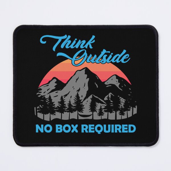 Item preview, Think outside - no box required hiking fan design designed and sold by CleanDecor.