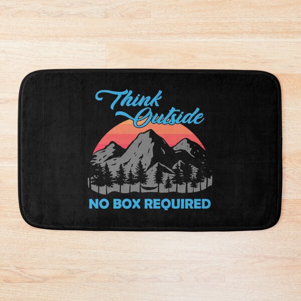 Item preview, Think outside - no box required hiking fan design designed and sold by CleanDecor.