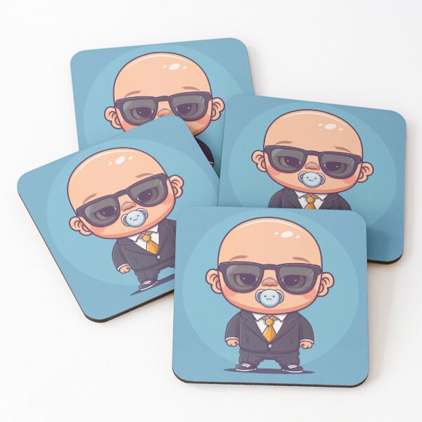 Item preview, Funny Baby Boss Cartoon Character designed and sold by MagicOfPrint.