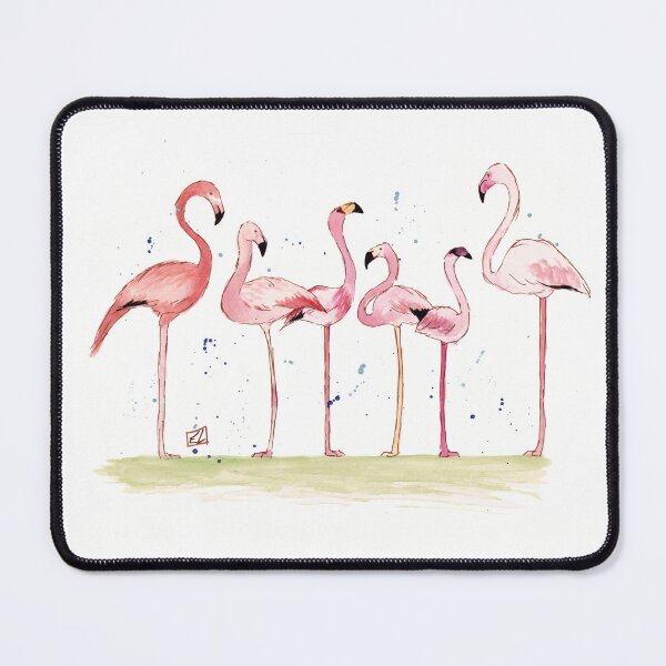 Item preview, Flamingos around the World designed and sold by GhostoftheSea.