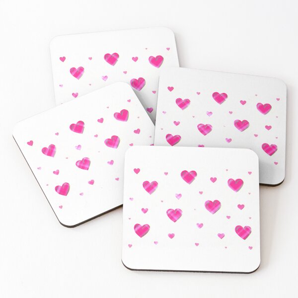 Item preview, pink hearts designed and sold by LiudmylaMaika.