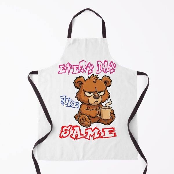 Item preview, Every Day the Same – Funny Coffee Bear Cartoon | Funny Coffee Bear Shirt & Mug designed and sold by ChrismaPrint.