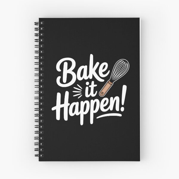Item preview, Bake it Happen! Funny Baking Pun designed and sold by PMCreative.