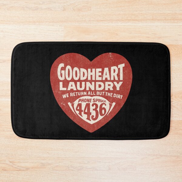 Item preview, Goodheart Laundry | Retro Red Heart Vintage Graphic Design designed and sold by BadGirlzz.