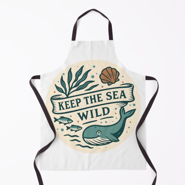 Artikelvorschau, Keep the Sea Wild - Wal & Muschel Edition entworfen und verkauft von cryolith7454.