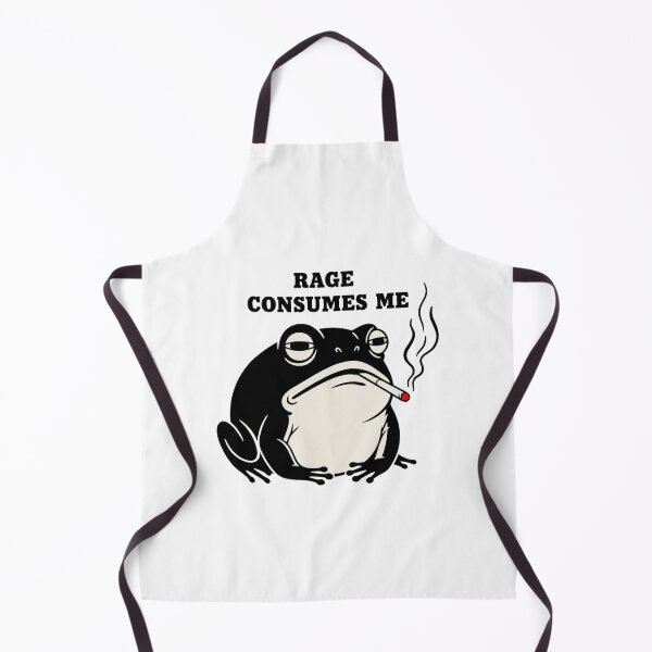 Item preview, Angry frog, rage, annoyed, grumpy, Funnyfits70, retro, vintage, meme, funny, humor designed and sold by FunnyFits70.