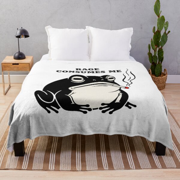 Item preview, Angry frog, rage, annoyed, grumpy, Funnyfits70, retro, vintage, meme, funny, humor designed and sold by FunnyFits70.