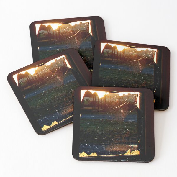 Item preview, smashed window in sunset with web designed and sold by Jenzer83.