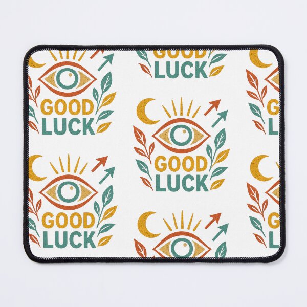 Item preview, Mystic Street Art – Good Luck Eye & Crescent Moon Illustration designed and sold by SoulDivina19.