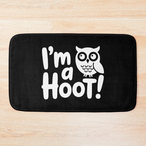 Item preview, I'm A Hoot! Funny Owl Pun designed and sold by PMCreative.