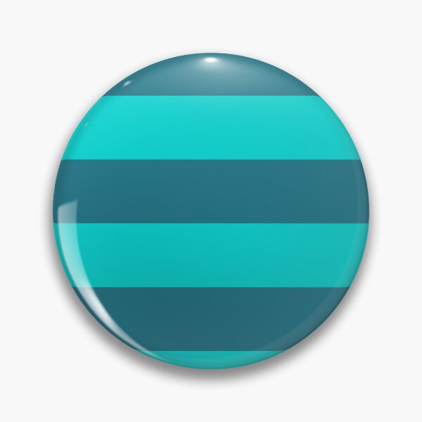 Item preview, Turquoise and Teal Sea Tropical Wide Horizontal Stripes designed and sold by Feeling Artsy.