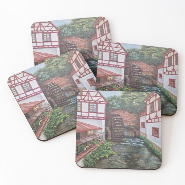 Item preview, Water mill designed and sold by LouiseRossArt.