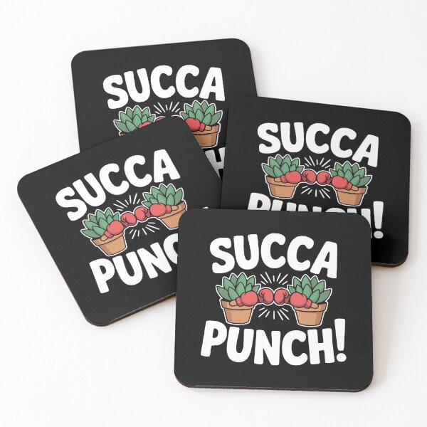 Item preview, Succa Punch! Funny Succulent Pun designed and sold by PMCreative.