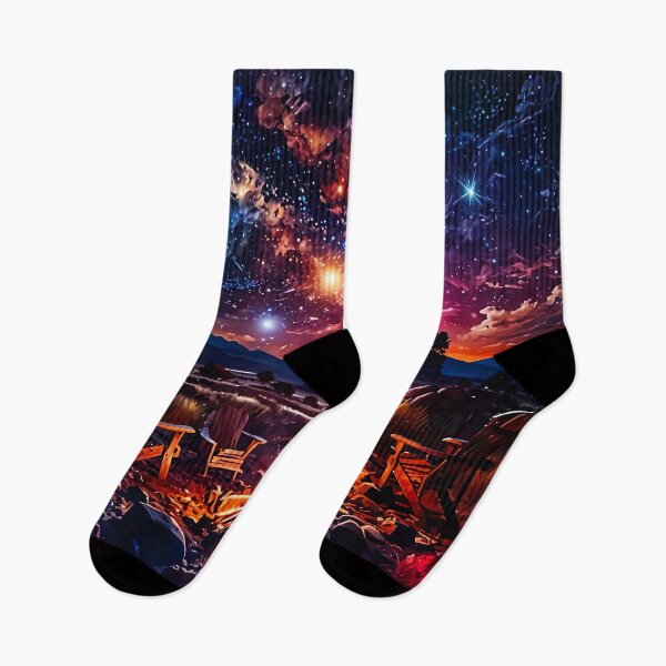 Item preview, Cosmic bonfire night designed and sold by PixelParadies.