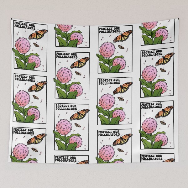 Item preview, Protect Pollinators Monarch designed and sold by jastinamor.