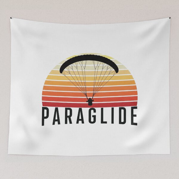 Item preview, Paragliding at Sunset: A Bold Silhouette Against Nature’s Canvas designed and sold by Cloud-Riders.