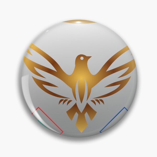 Item preview, Golden Phoenix Rising with Geometric Patterns designed and sold by Paragau.