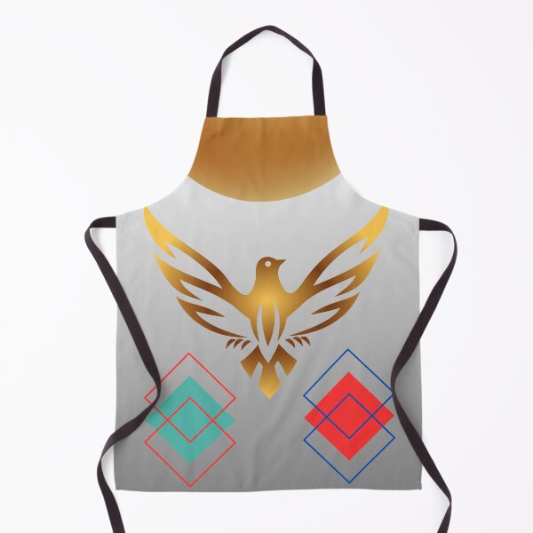 Item preview, Golden Phoenix Rising with Geometric Patterns designed and sold by Paragau.