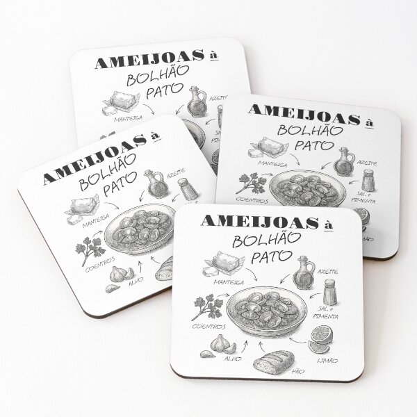 Item preview, Bulhão Pato Clams – Vintage Illustration designed and sold by TheBrightDuck.