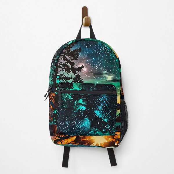 Item preview, Northern Lights at the campfire designed and sold by PixelParadies.