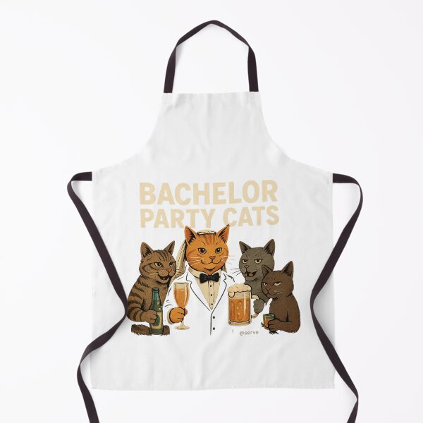 Item preview, Bachelor Party Cats designed and sold by Servedesign.