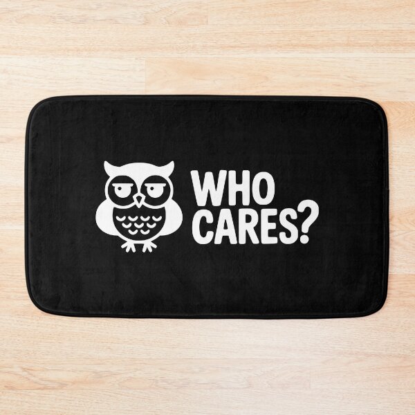 Item preview, Who Cares! Cute Owl Puns designed and sold by PMCreative.