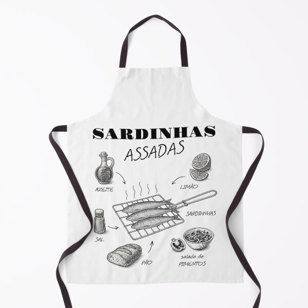 Item preview, Grilled Sardines – Vintage Illustration designed and sold by TheBrightDuck.