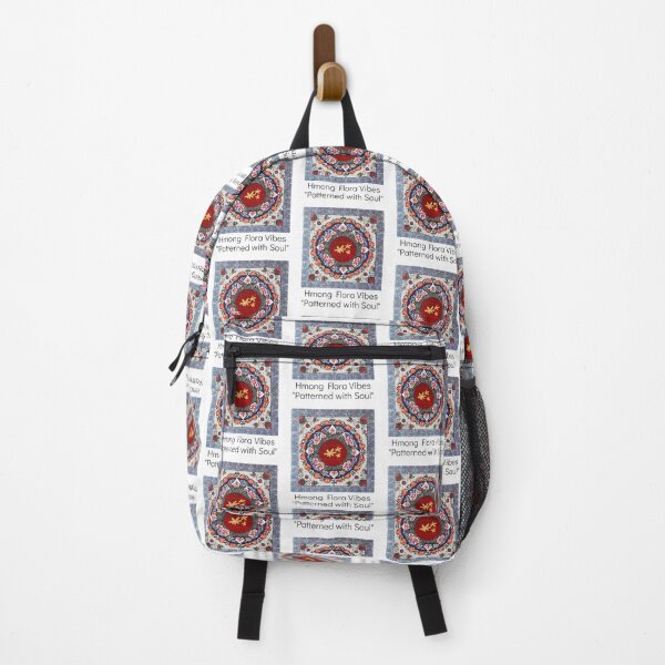 Item preview, Hmong Flora Vibes – Indigo Floral Tribal Pattern with Soul designed and sold by PimTribe.