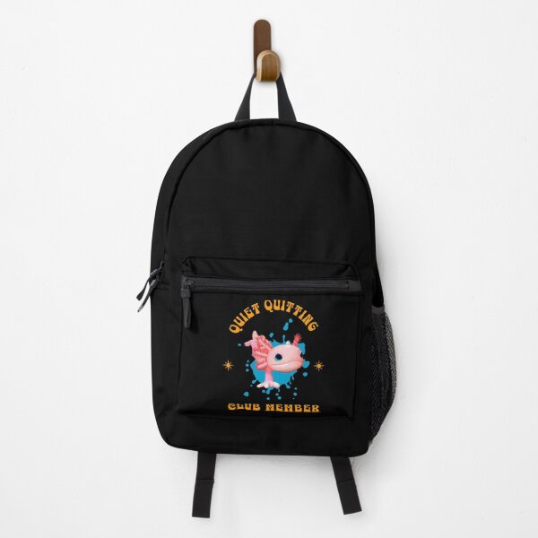 Item preview, Funny Pink Axolotl Quiet Quitting Club Member designed and sold by Vac1.