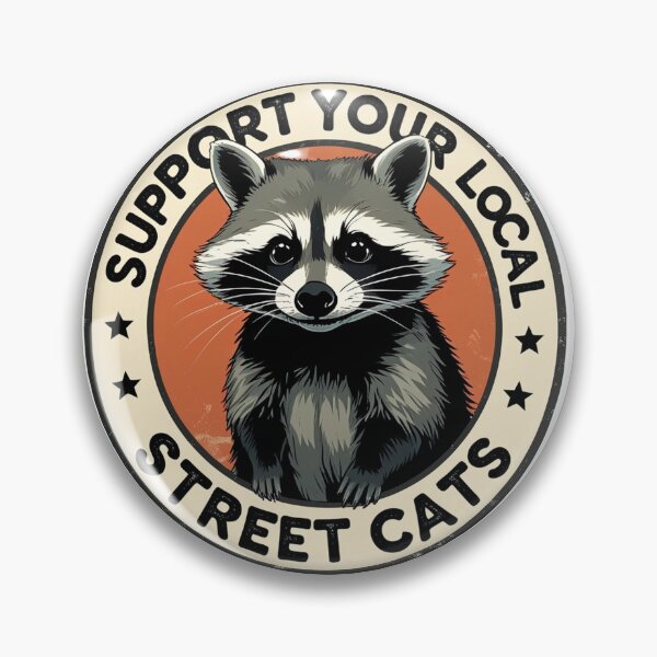 Item preview, Support Your Local Street Cats designed and sold by brain-cell.