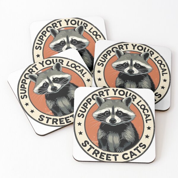 Item preview, Support Your Local Street Cats designed and sold by brain-cell.