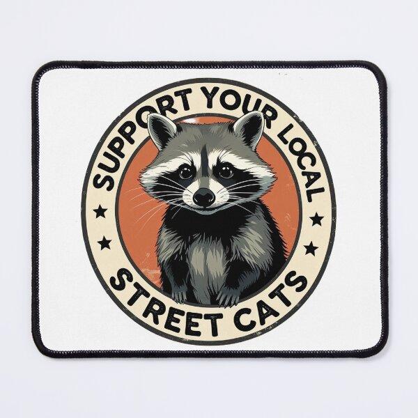 Item preview, Support Your Local Street Cats designed and sold by brain-cell.