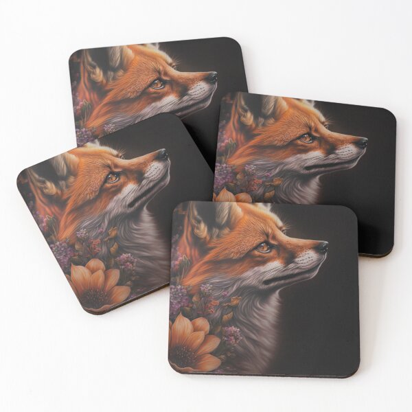 Item preview, Fox portrait designed and sold by Arcane Artistry Shops.