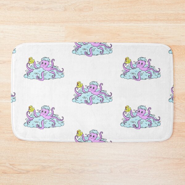 Item preview, Bubble Bath Octopus with Rubber Ducky designed and sold by taylorkem.