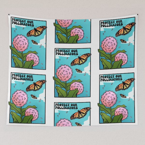 Item preview, Protect Pollinators Summer Monarch designed and sold by jastinamor.