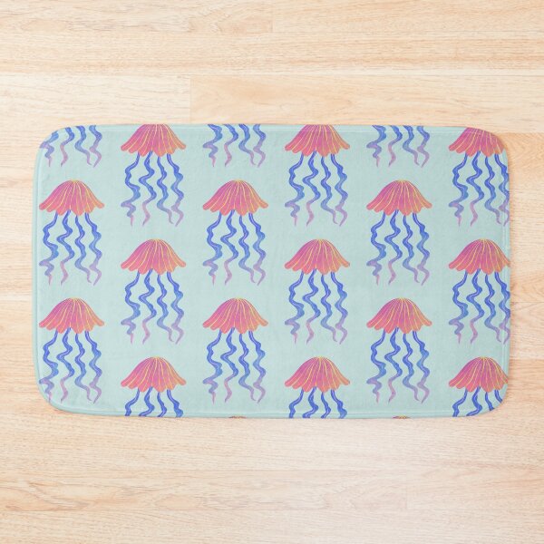 Item preview, Beautiful Iridescent Pink Blue Green Jellyfish designed and sold by Yulia Saraswati.