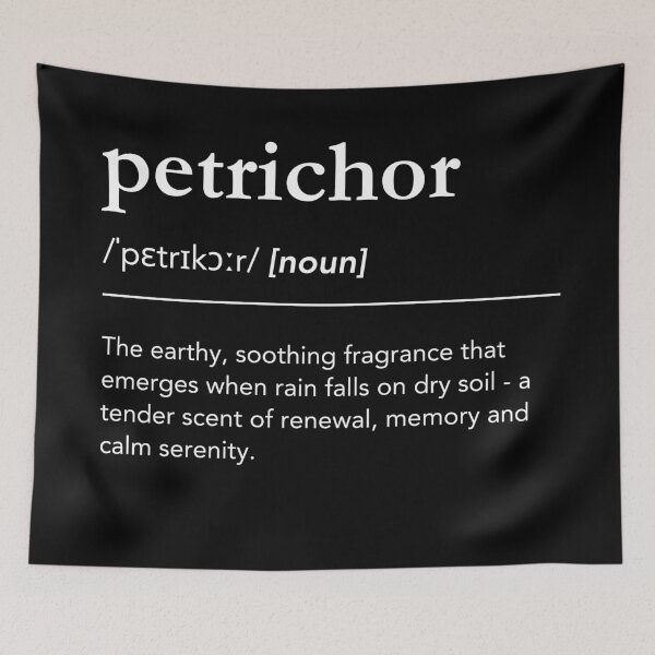 Item preview, Petrichor Definition | Scent of the Earth After Rain designed and sold by lagunaklein.