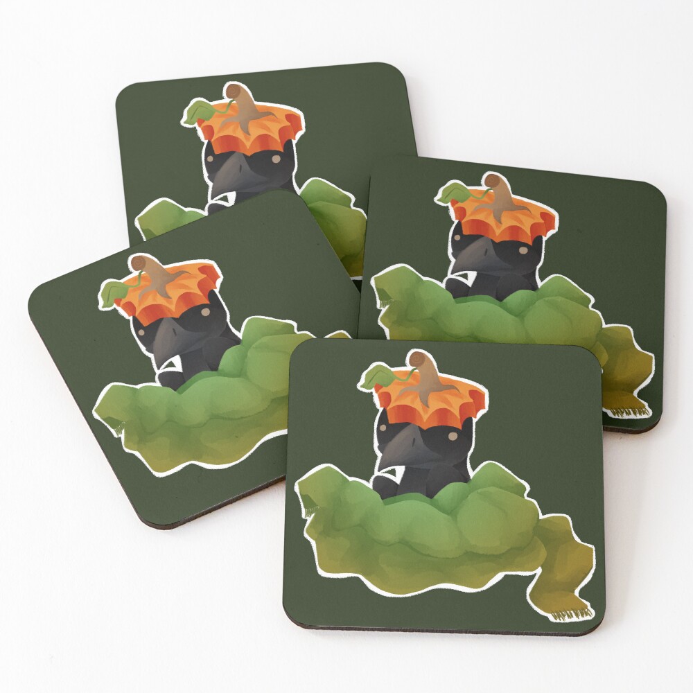 Item preview, Coasters (Set of 4) designed and sold by MangoFaceDesign.