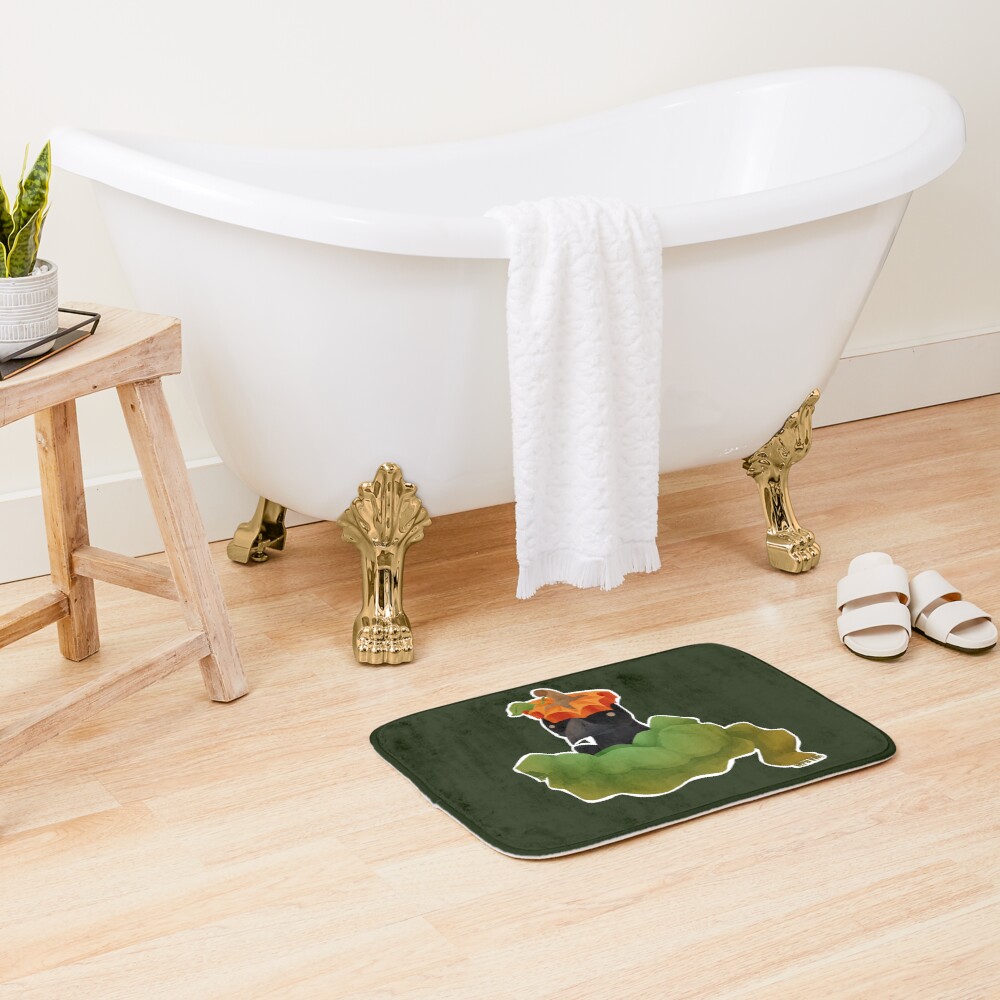 Item preview, Bath Mat designed and sold by MangoFaceDesign.