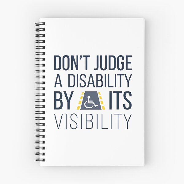 Item preview, Don't Judge a Disability by Its Visibility - This gift is perfect for those who support awareness of invisible disabilities and advocate for inclusivity. designed and sold by ZyziowskyArt.